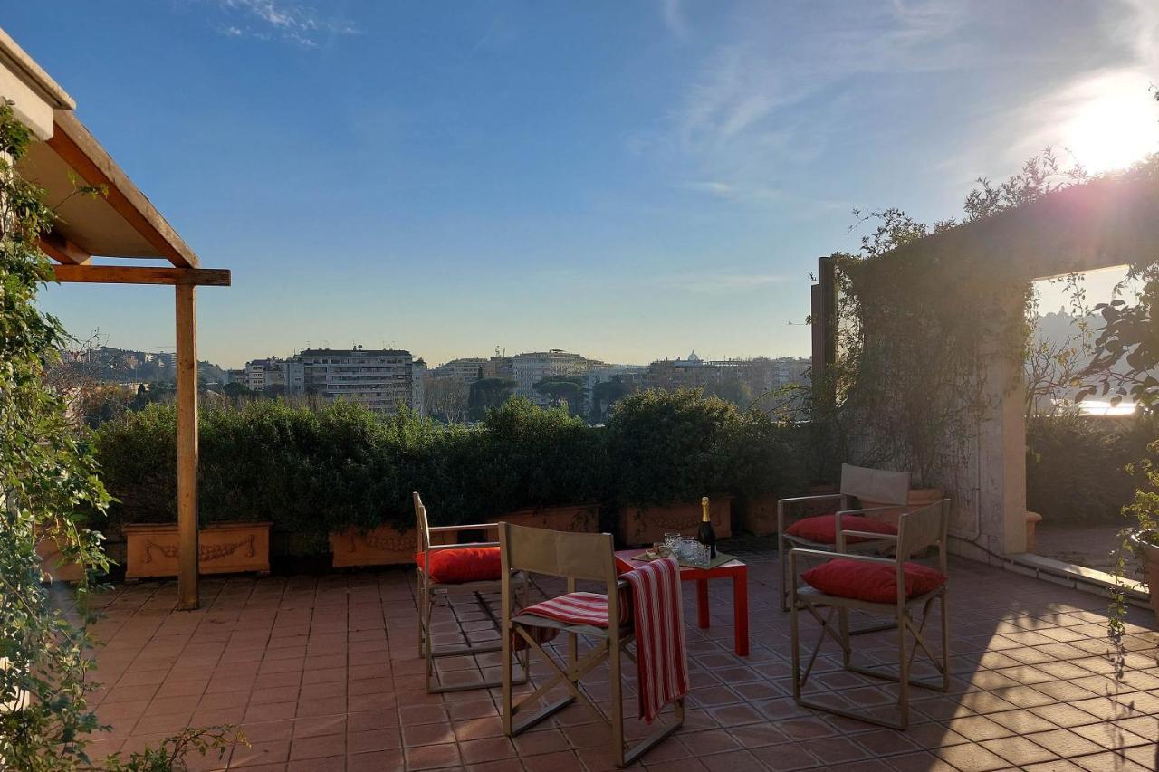 Beautiful Loft In Ponte Milvio With Terrace Apartment Рим Екстериор снимка