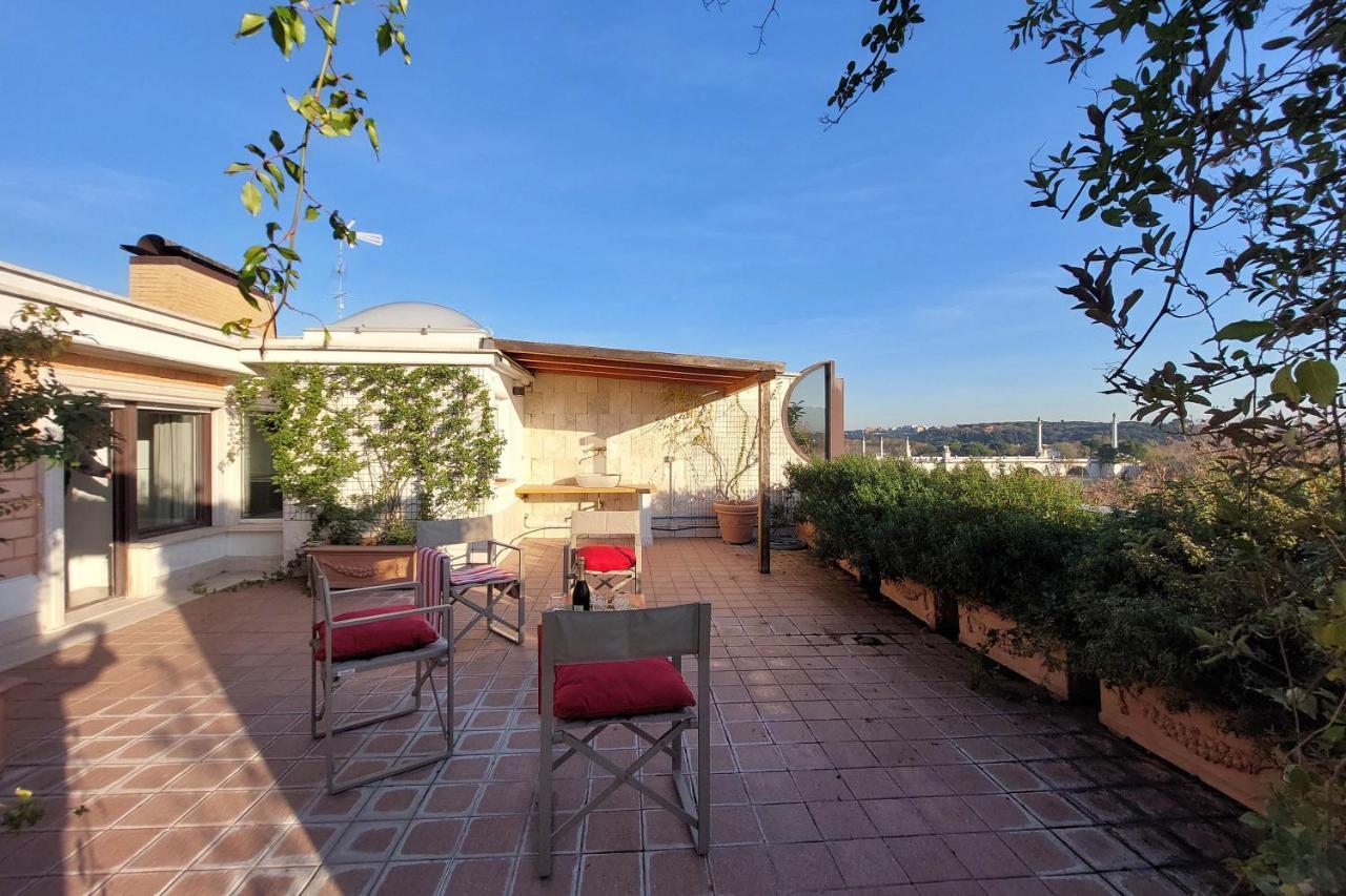 Beautiful Loft In Ponte Milvio With Terrace Apartment Рим Екстериор снимка