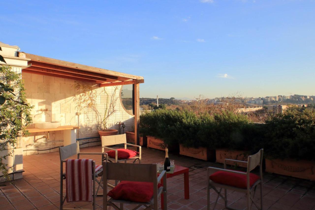 Beautiful Loft In Ponte Milvio With Terrace Apartment Рим Екстериор снимка